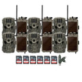 Stealth Cam 36MP Fusion Max Cellular Trail Camera Bundle with Solar Power, Memory Cards, and Reader