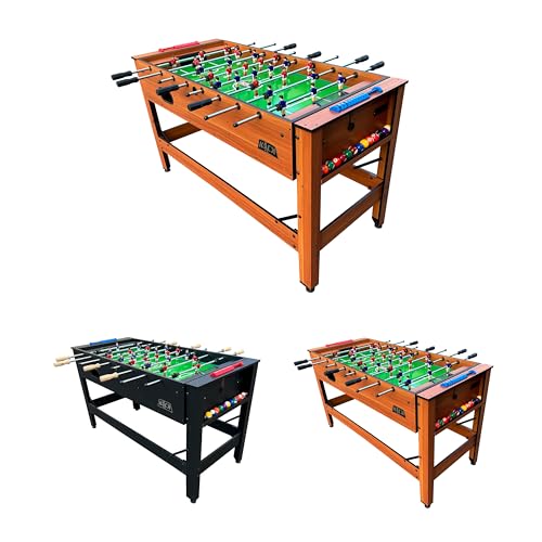KICK Twain 48″ 2-in-1 Multi Game Table Brown