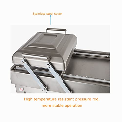 Banfluxion 220V Vacuum Packaging Machine DZ400 Two Chamber Sealer 900W