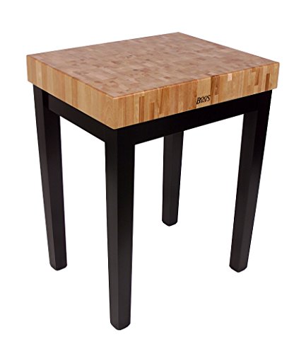 John Boos American Heritage Chef's Block Prep Table Barn Red