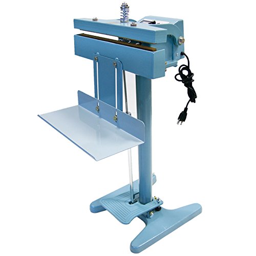 JORESTECH 16" Foot Pedal Constant Heat Sealer Heavy Duty with Repair Kit Blue