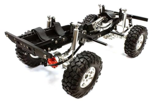 Integy RC Model CNC-Machined Aluminum 1/10 Type D90 4WD Off-Road Scale Crawler ARTR