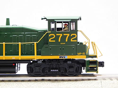 Generic MTH RailKing RDG MP15DC Diesel Locomotive Engine #2772 O Gauge Green