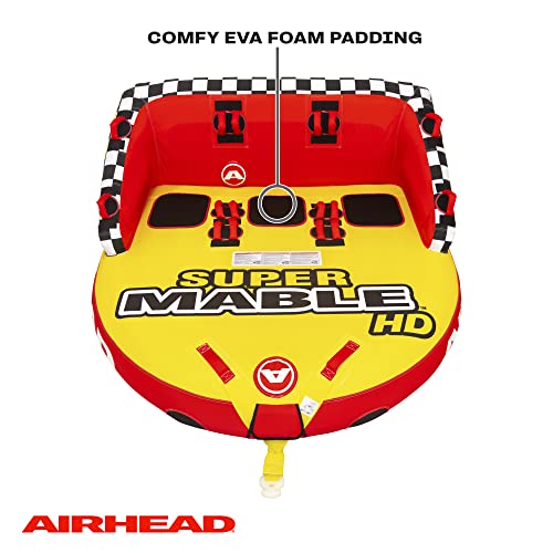 AIRHEAD Super Mable HD Towable Tube Boating Dual Tow Points