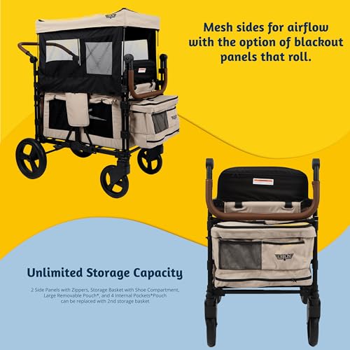 Keenz XC+ 2.0 Luxury Comfort Stroller Wagon Mocha