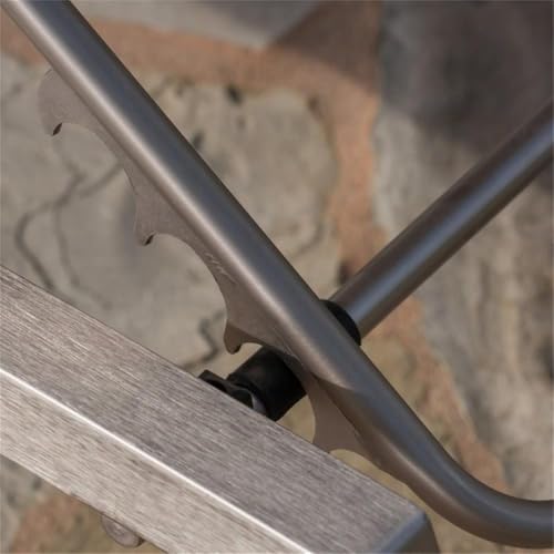 Afuera Living Outdoor Aluminum Chaise Lounge Set of 4 Gray