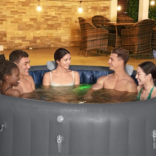 Bestway SaluSpa Santorini HydroJet Pro Inflatable Hot Tub Grey