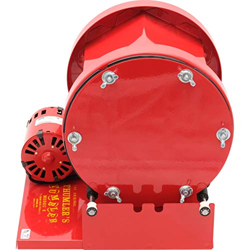 Thumler's Tumbler Model B Heavy Duty 15# Rock Tumbler Red