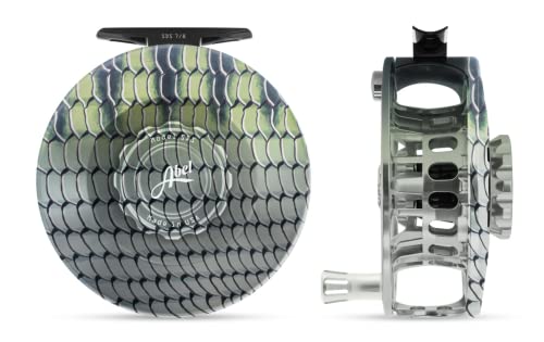 ABEL SDS Fly Reel Solid Bonefish Reel 7/8 WT Platinum Alum Handle