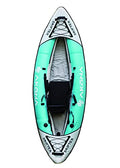 AKONA Inflatable Kid's Kayak Single Seater Drifter White Blue