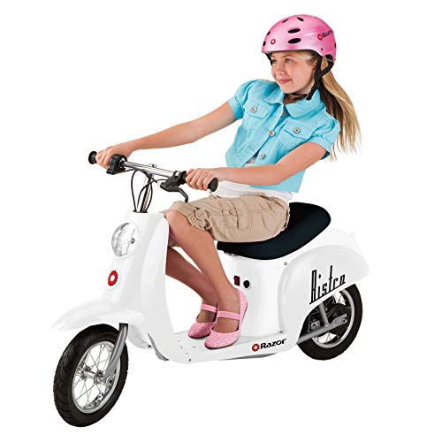 Razor Pocket Mod Electric Retro Scooter White