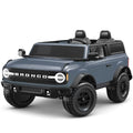Kid Trax 12V Ford Bronco Ride-On Toy Grey