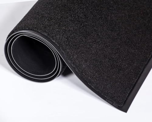 Legendary Doormats Indoor Durable Olefin Commercial Floor Mat Pebble Brown 3' x 20''