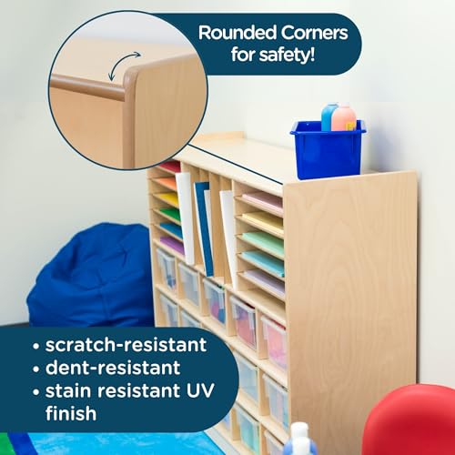 Children's Factory Angeles Value Line Kids Classroom Organizer Wooden