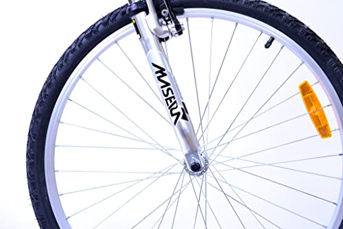 Columba Alloy Folding Bike 18 Speed Double Suspension Black 26 inch