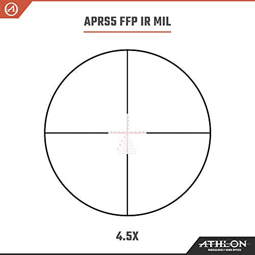 Athlon Optics Ares BTR GEN2 4.5-27x50 Riflescope APRS5 FFP IR MIL Black