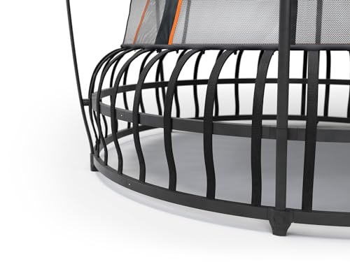 Vuly Thunder Pro Springless 14FT Trampoline with Enclosure Black