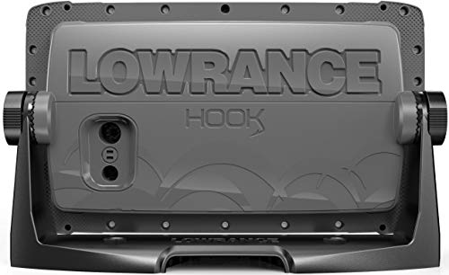 Lowrance 9-Inch Fish Finder with TripleShot Transducer and US Inland Lake Maps Gray