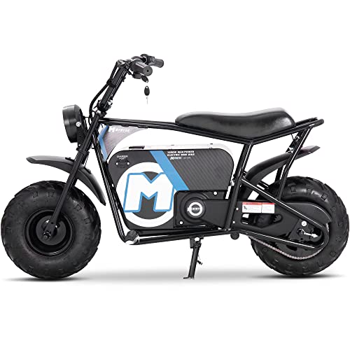 MotoTec 48v 1000w Electric Mini Bike Large Black