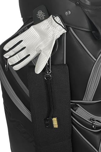 CaddyDaddy Premium Golf Cart Bag Matte Black