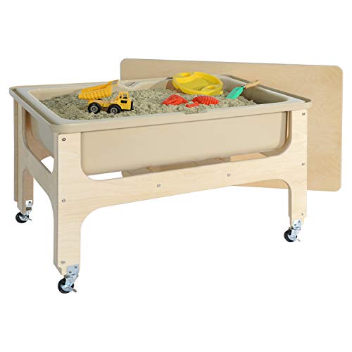Wood Designs Multipurpose Sand & Water Sensory Center Natural