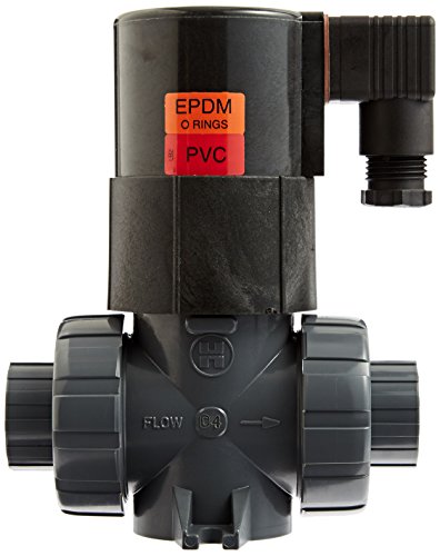 Hayward SV10075STE 3/4-Inch PVC NPD Design True Union Solenoid Valve EPDM Seal