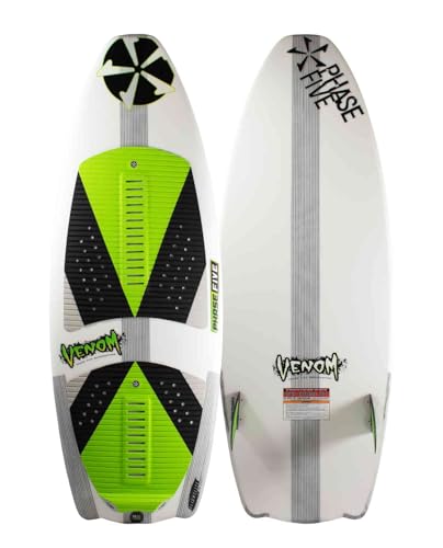 PHASE FIVE Wakesurf Board Venom 53" White / Black / Green