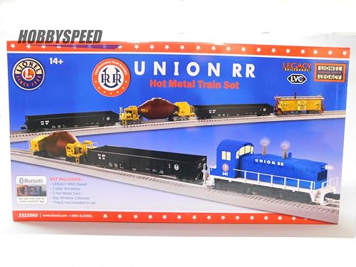 Lionel Union RR Hot Metal Train Legacy Set NW2 Diesel 2322060