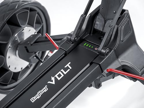 Bag Boy Volt Electric Golf Push Cart Black/Red