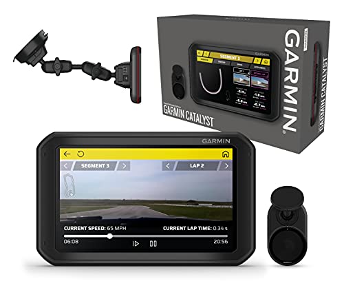 Wearable4U Garmin Catalyst Driving Performance Optimizer with Pro Earbuds and MicroSD Bundle