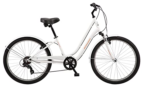 Schwinn Regioneer Womens Hybrid Comfort Bike White
