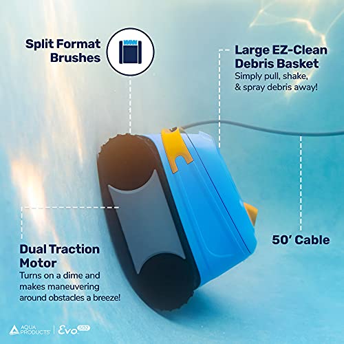 Aqua Products Evo502 Robotic Pool Cleaner Multicolor