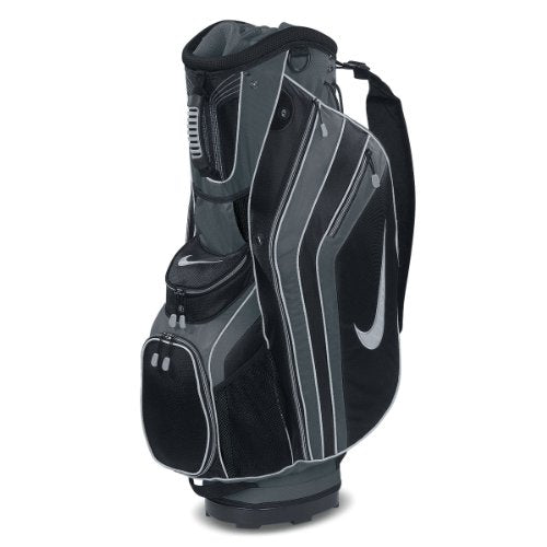 NIKE Sport Cart Bag Black/Silver-Dark Grey