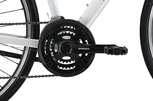 XDS Cross200 Women's 21sp Step-Through Hybrid Bicycle White