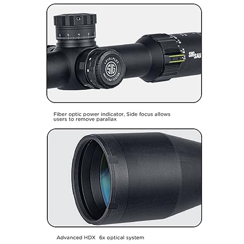 Sig Sauer TANGO6 5-30X56mm Tactical Riflescope Black