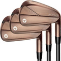 TaylorMade Men's P770 Aged Copper Iron Set RH 4-PW C-Taper Lite Black 110