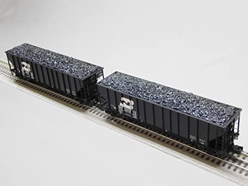 Lionel Burlington Northern 100 TON Hopper 2 Pack O Gauge Black