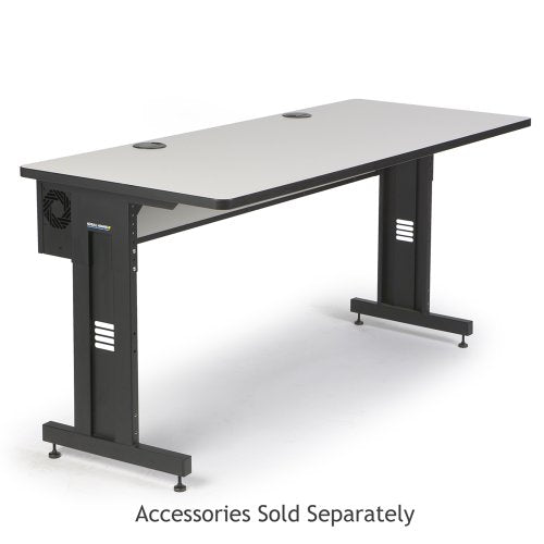 Kendall Howard 72" W x 30" D Training Table Black