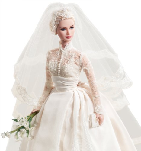 Barbie Princess Grace Kelly Silkstone Bride Gold
