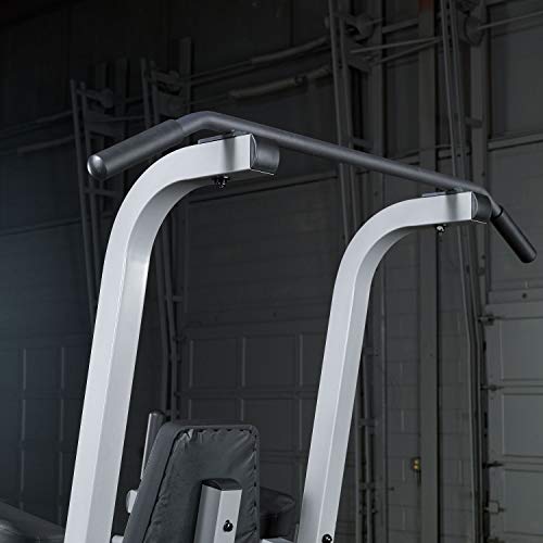 Body-Solid GVKR82 Vertical Knee Raise Machine Gray