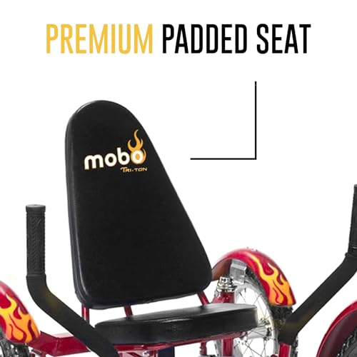 MOBO Triton Recumbent Trike Red