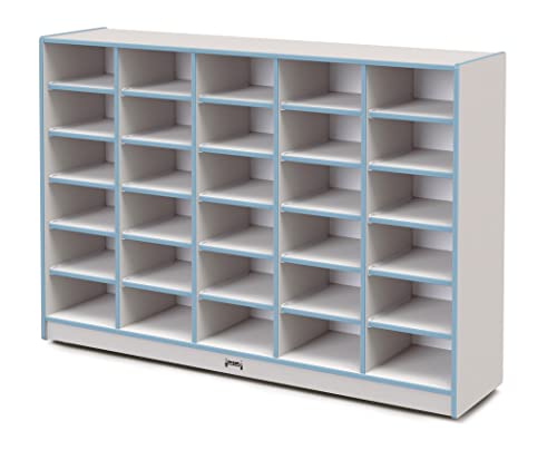 Jonti-Craft Rainbow Accents 30 Tub Mobile Storage Coastal Blue