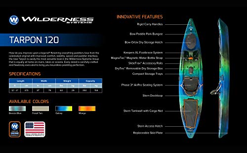 Wilderness Systems Tarpon 120 Fishing Kayak Galaxy