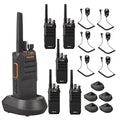 Motorola Solutions Mag One BPR50dX Two-Way Portable Radio UHF 4-Watt (6-Pack)