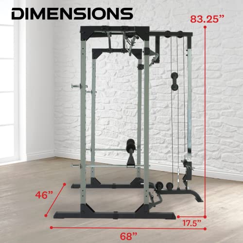 Fitness Reality 810XLT Super Max Power Cage Gray