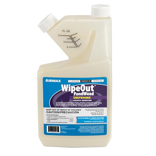 Airmax Wipeout Pond Weed Defense Herbicide 32 Ounce White