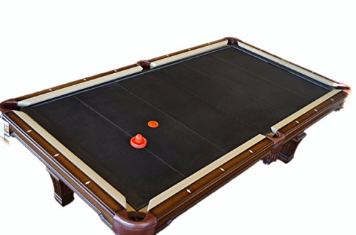 Puckashmaka Pool Table Hockey 7 Foot Black