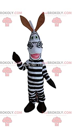 SPOTSOUND Marty Zebra Costume Madagascar White