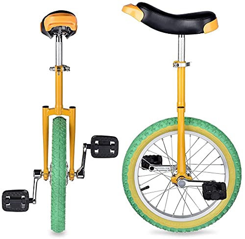 JINCAN 20-Inch Unicycle Ergonomic Safety Saddle Anti-Skid Tires