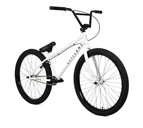 ELITE BICYCLES BMX Freestyle Bike White Out-Law 4130